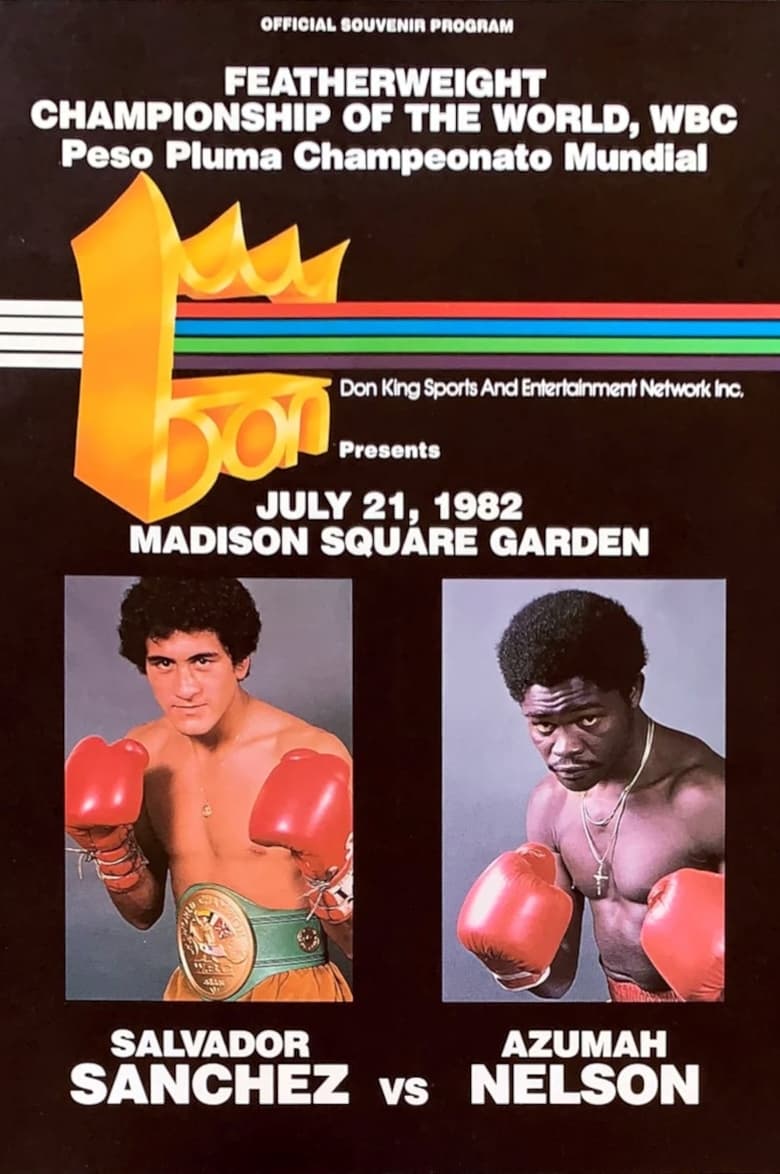 Poster of Salvador Sanchez vs. Azumah Nelson