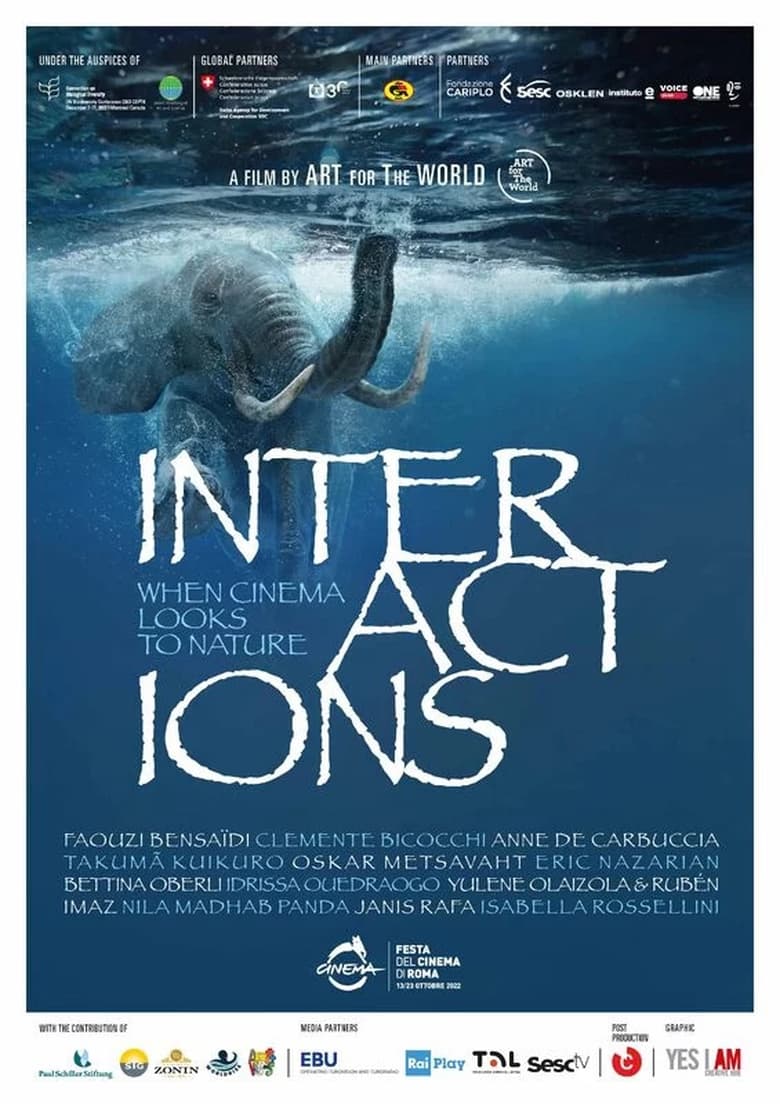 Poster of Interactions - When Cinema Looks to Nature