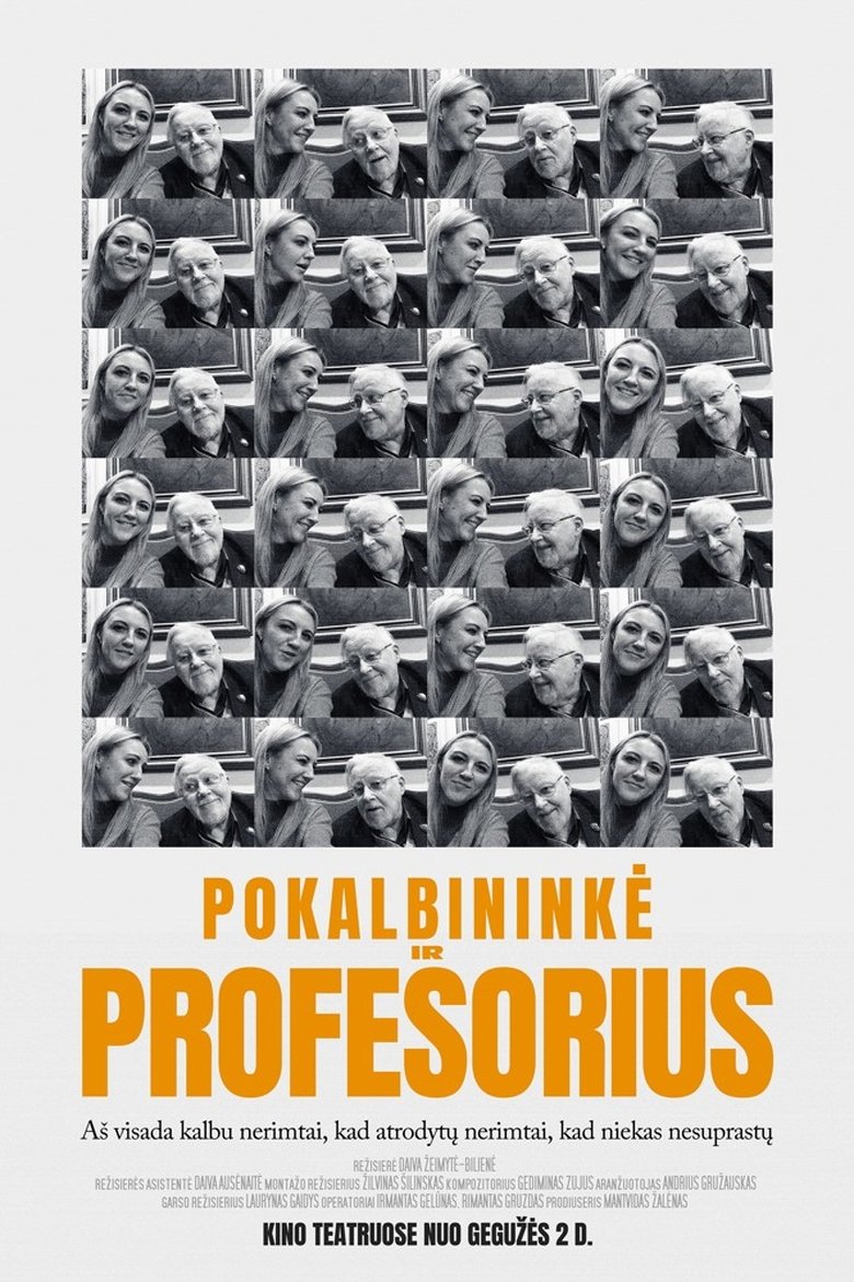 Poster of Pokalbininkė ir profesorius