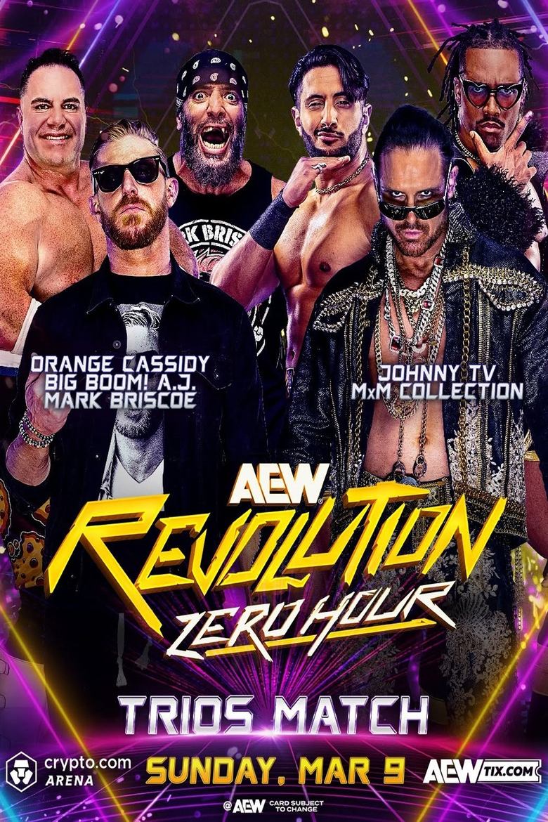 Poster of AEW Revolution 2025 - Zero Hour