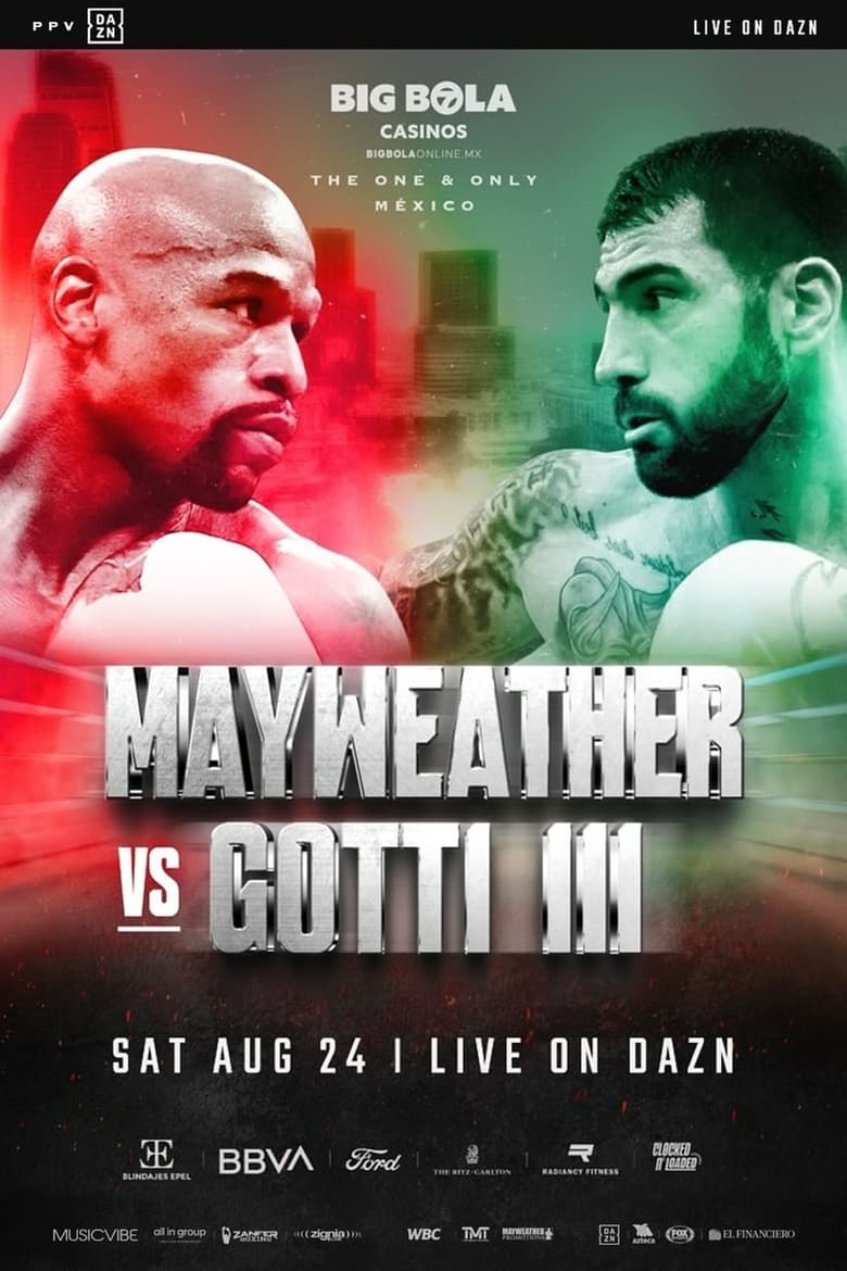 Poster of Floyd Mayweather Jr. vs. John Gotti III 2