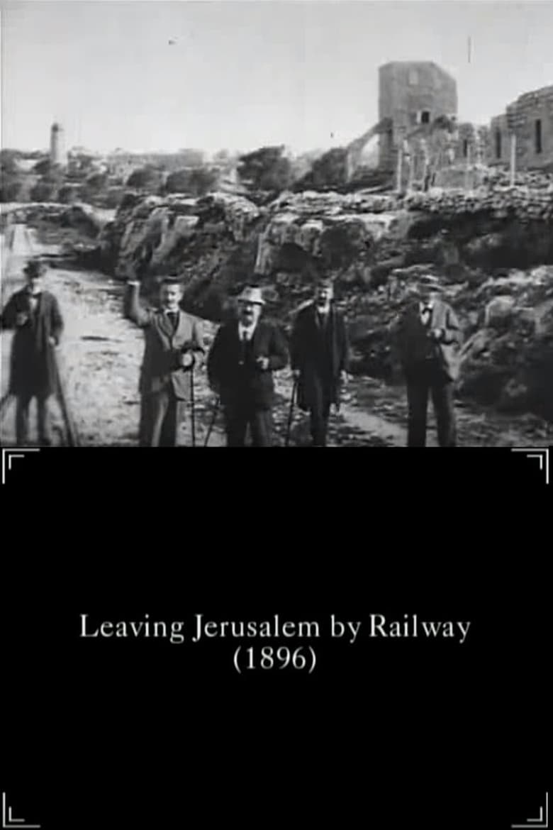 Poster of Leaving Jerusalem by Railway