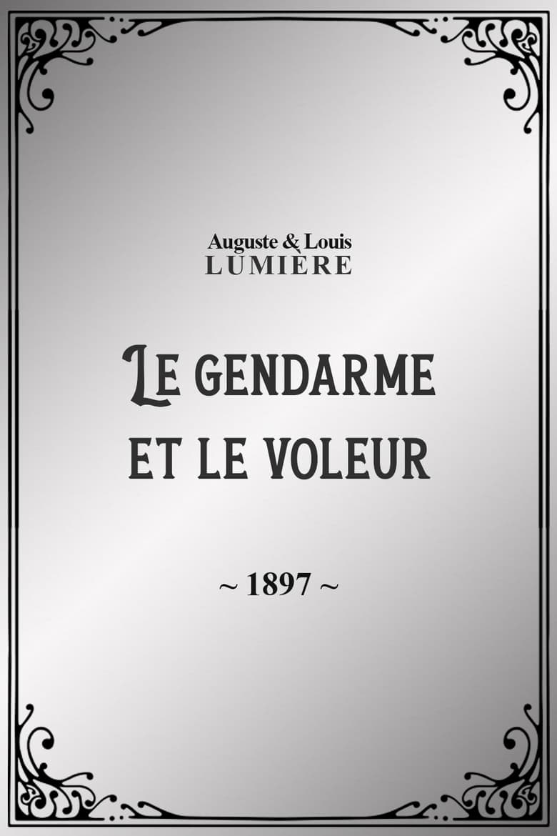 Poster of Le gendarme et le voleur