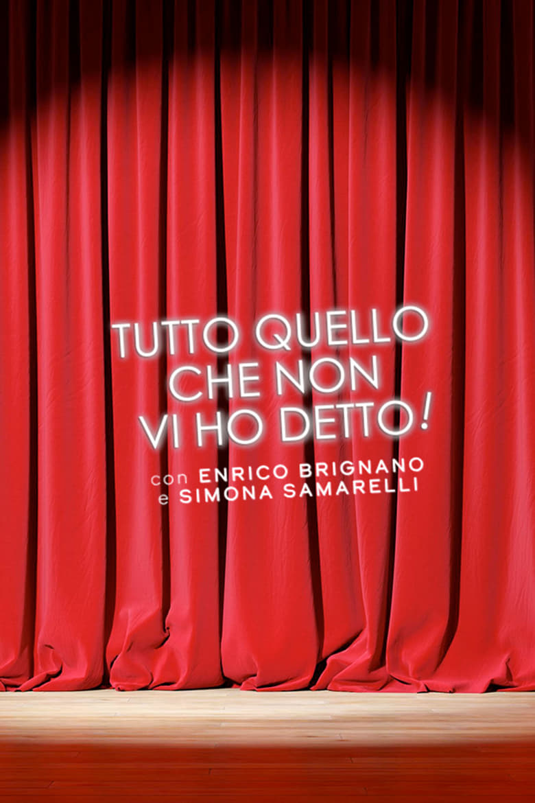 Poster of Enrico Brignano: Tutto quello che non vi ho detto