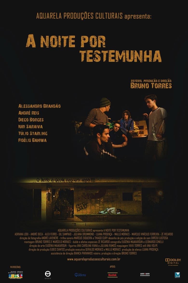 Poster of A Noite por Testemunha