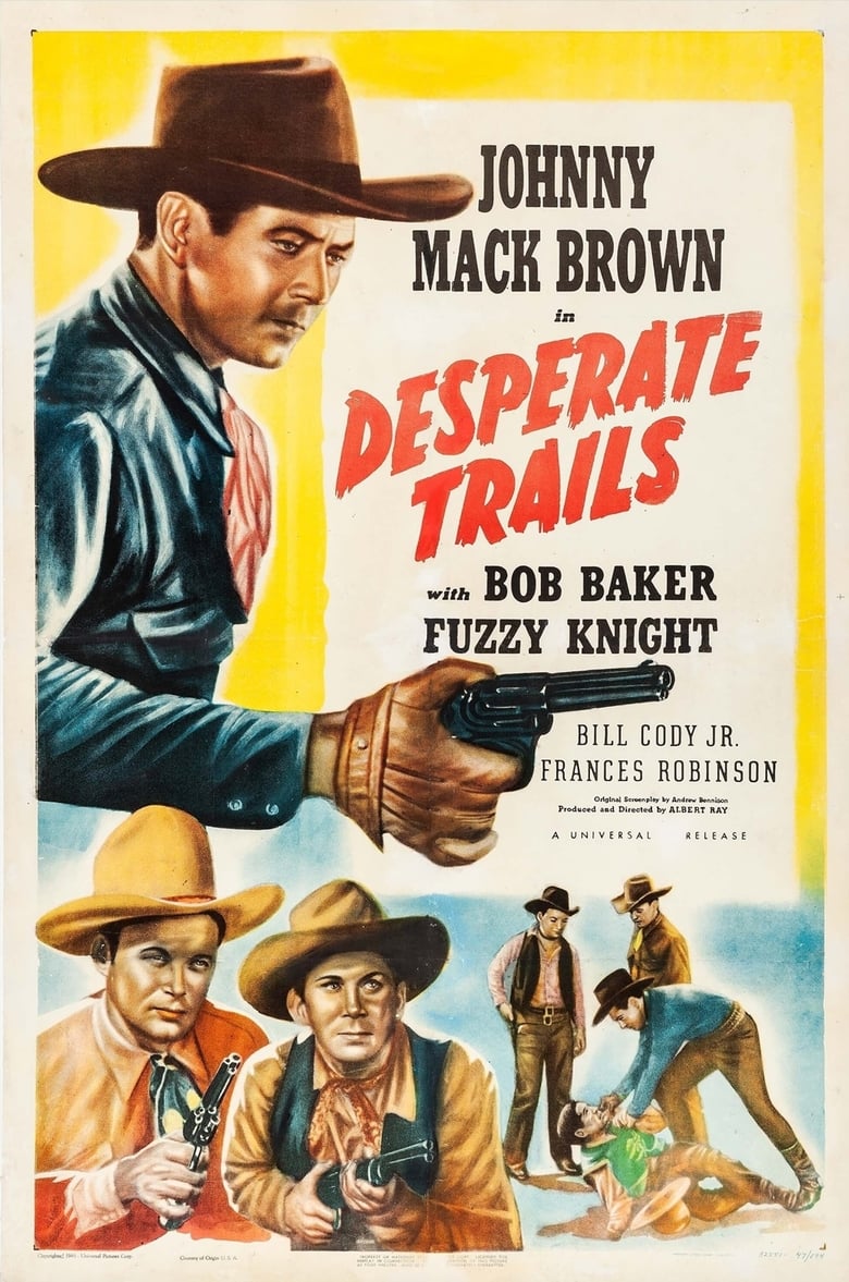 Poster of Desperate Trails