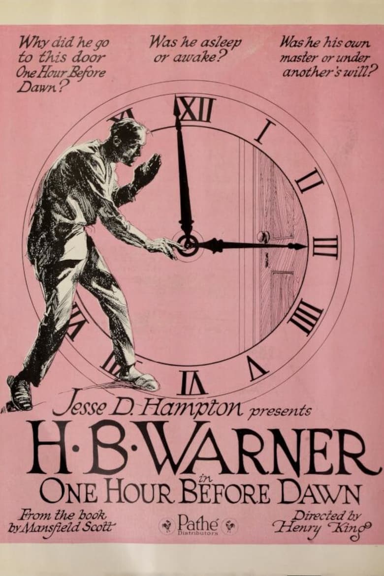 Poster of One Hour Before Dawn