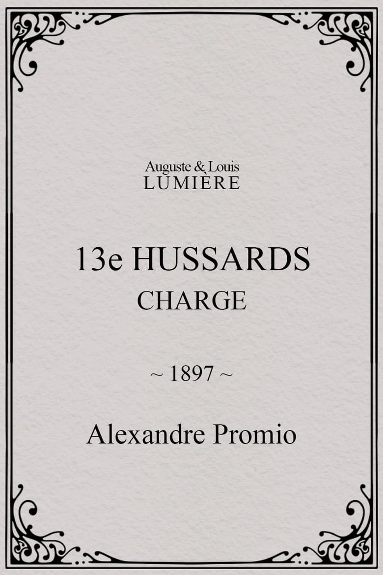 Poster of 13e hussards : charge