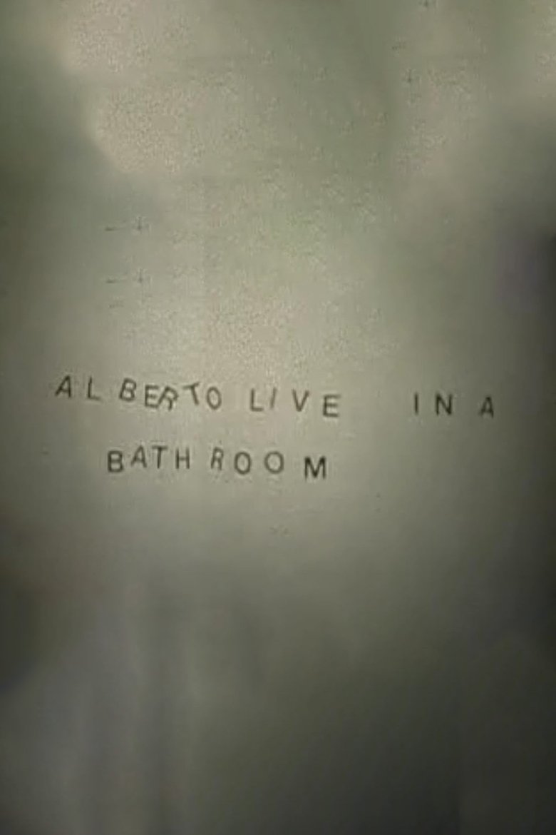 Poster of Alberto Live in a Bathroom