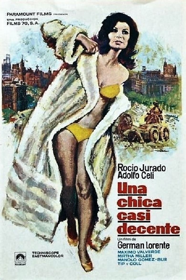 Poster of Una chica casi decente