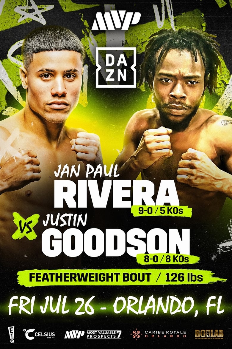 Poster of Jan Paul Rivera vs. Justin Goodson