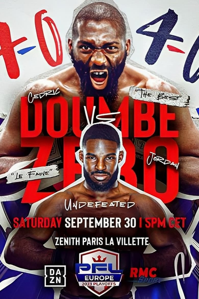 Poster of PFL 2023 Europe #3: Playofḟs - Doumbé vs. Zébo