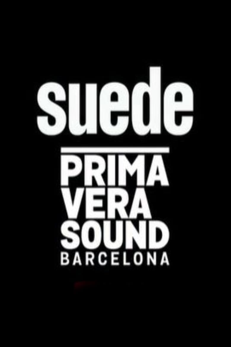 Poster of Suede - Primavera Sound 2019, Barcelona