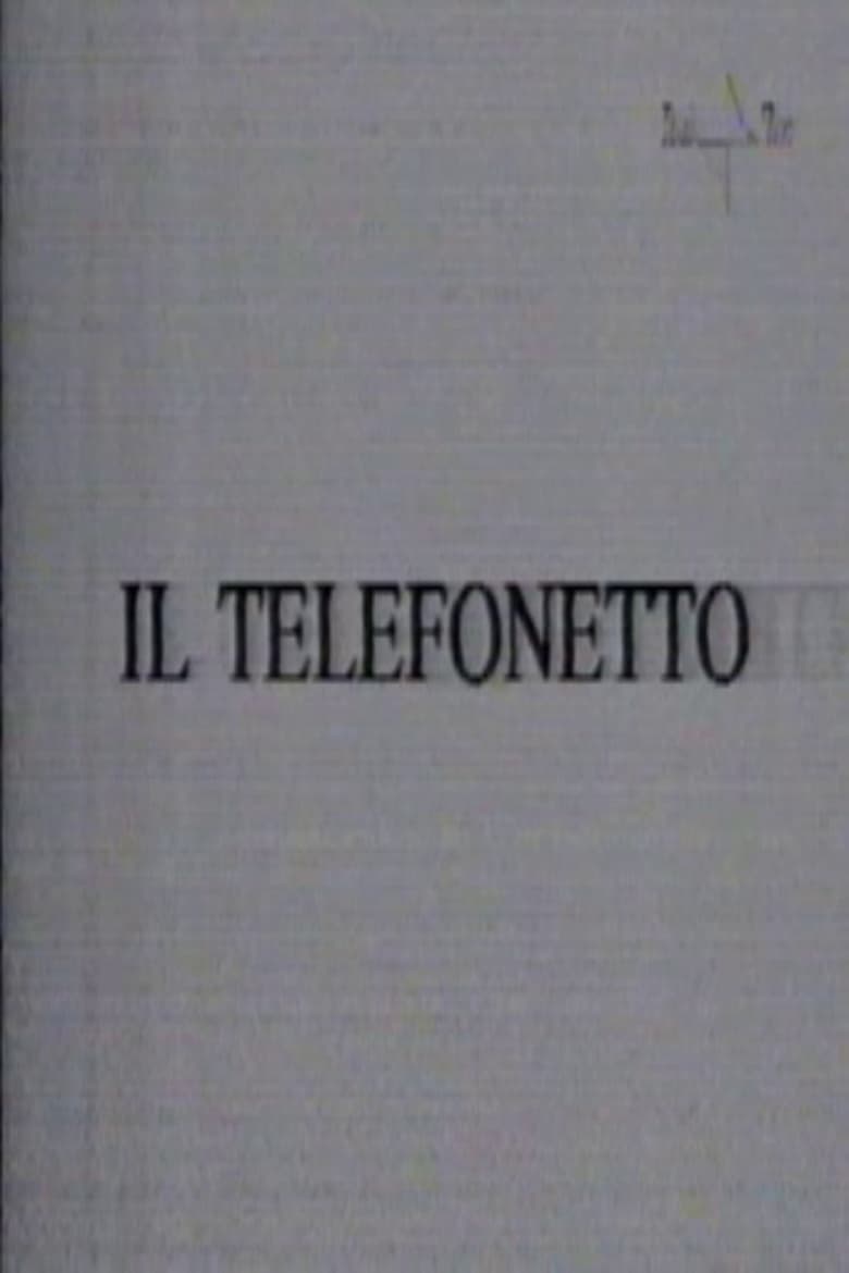 Poster of Il telefonetto