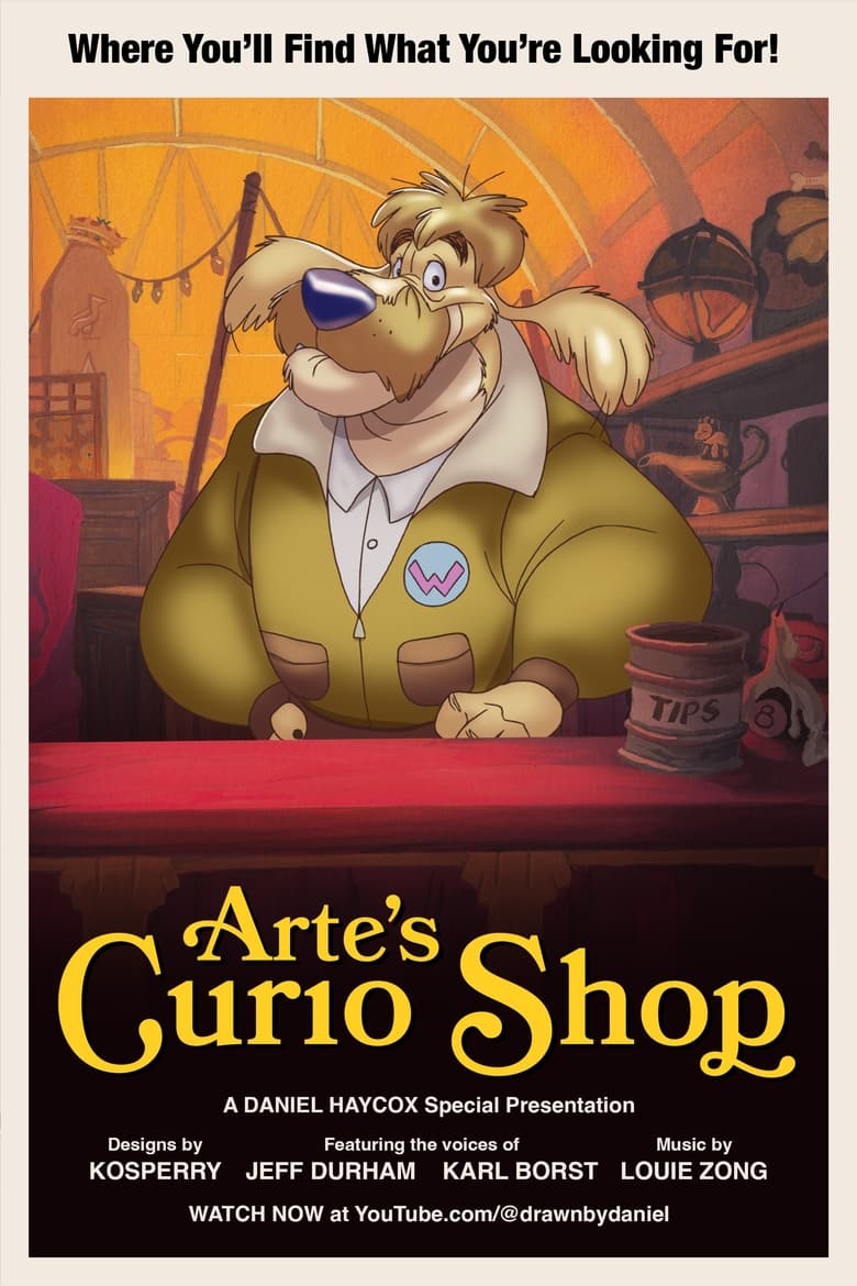 Poster of Arte's Curio Shop