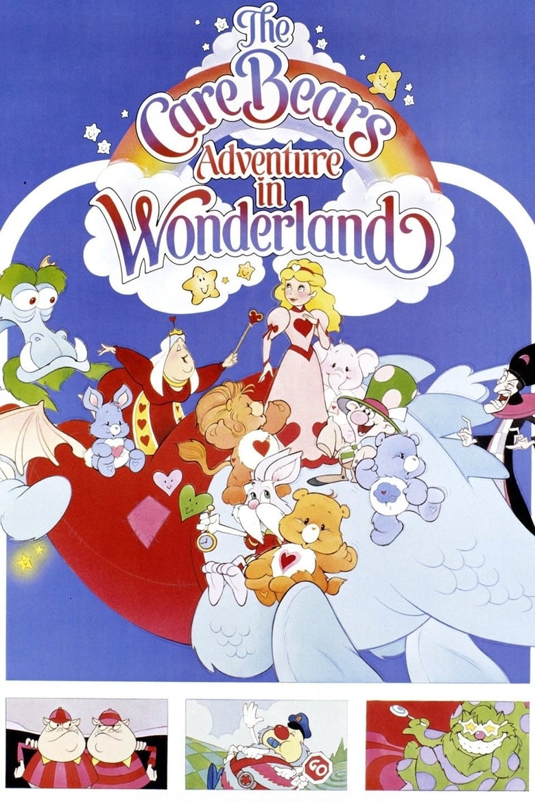 Poster of The Care Bears Adventure in Wonderland