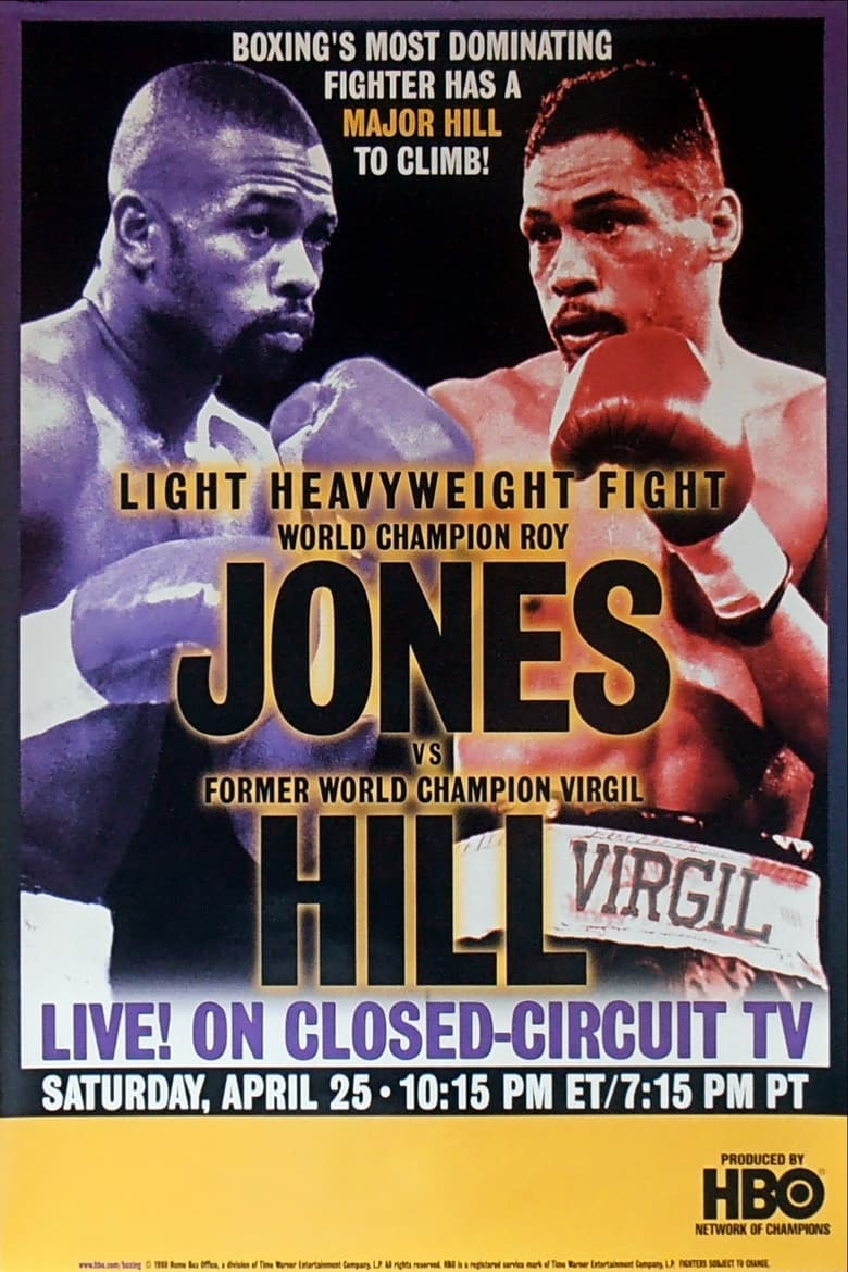 Poster of Roy Jones Jr. vs. Virgil Hill