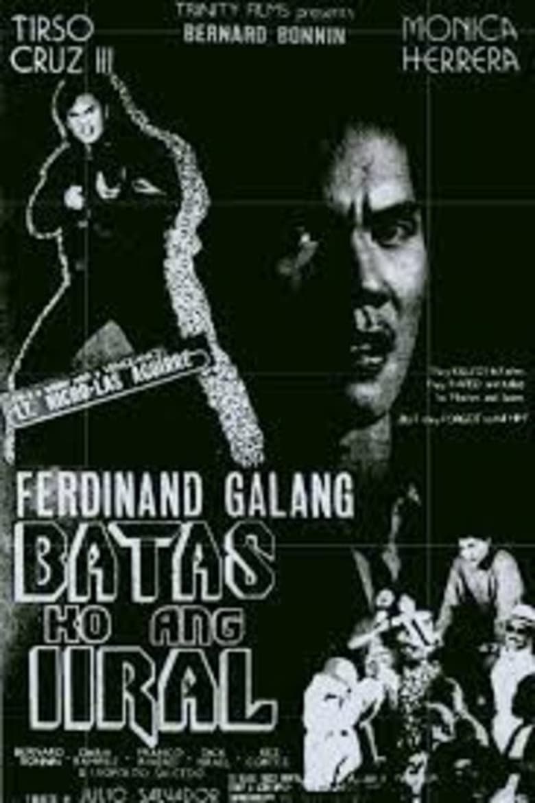 Poster of Lt. Nicholas Aguirre: Batas ko ang iiral