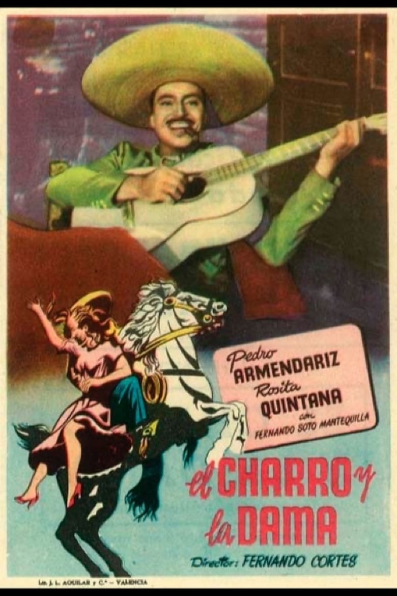 Poster of El charro y la dama