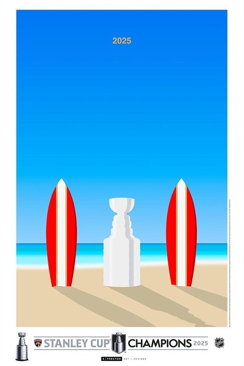 Poster of Florida Panthers' 2025 Stanley Cup Championship Film