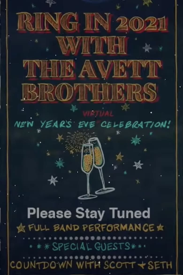 Poster of The Avett Brothers LIVE New Year's Eve Virtual Celebration