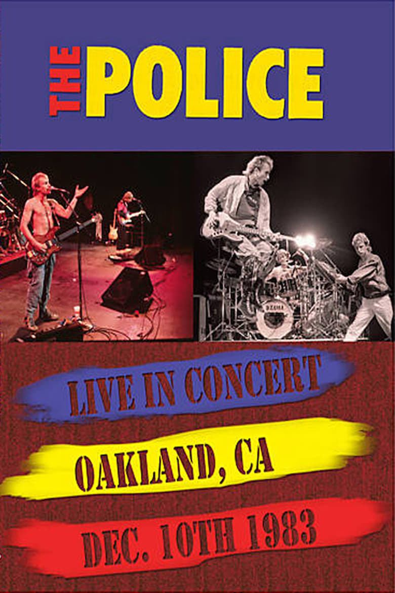 Poster of The Police - Live In Oakland