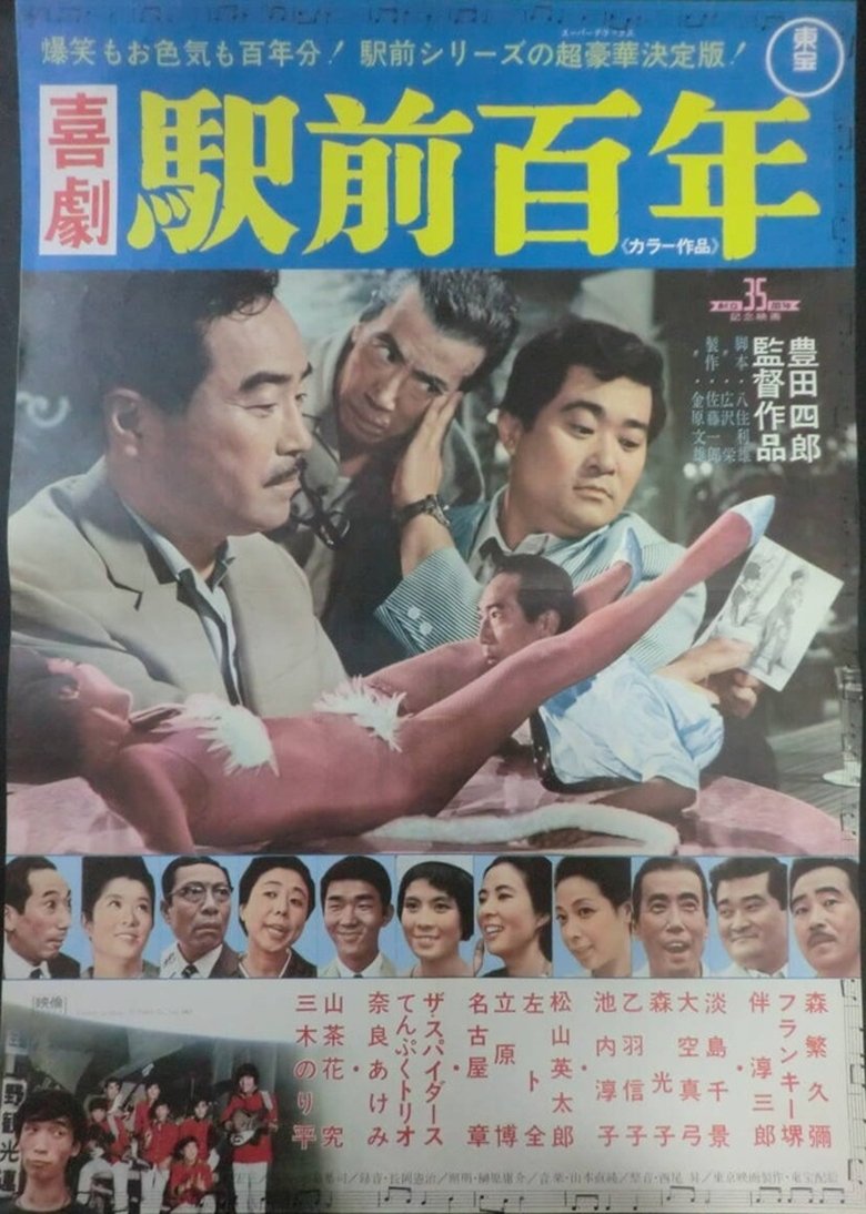 Poster of A Hundred-Years' Comedy in Front of the Station