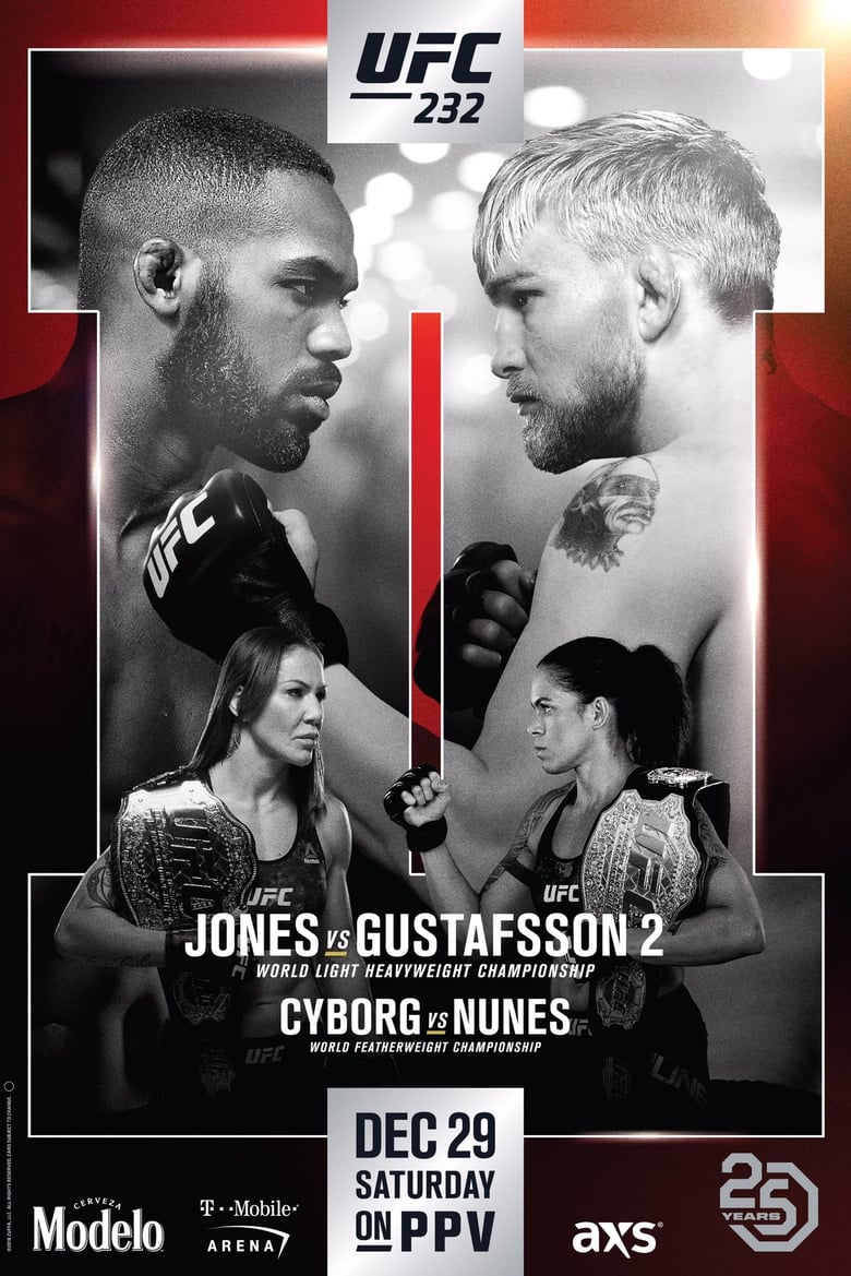 Poster of UFC 232: Jones vs. Gustafsson 2