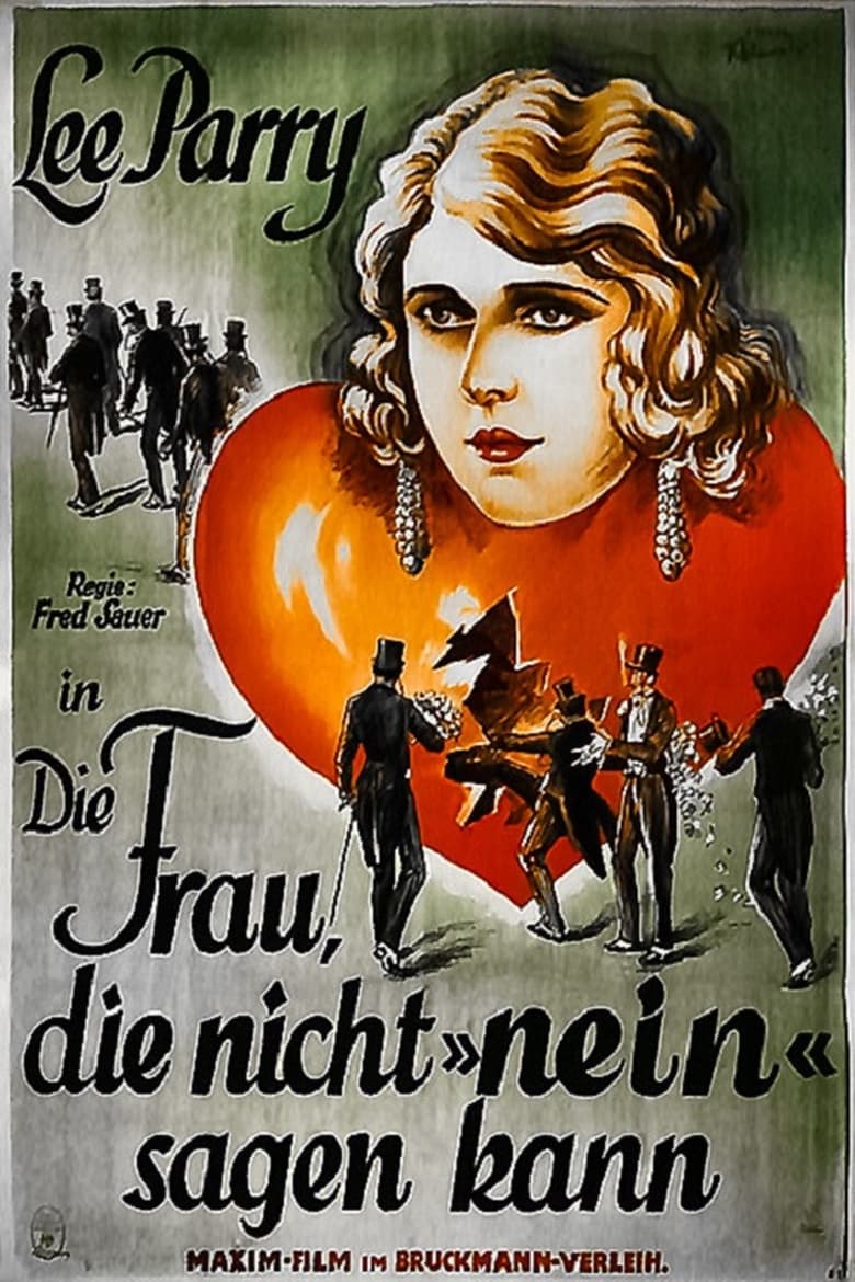 Poster of Die Frau die nicht nein sagen kann