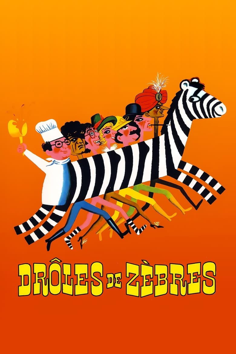 Poster of Drôles de zèbres