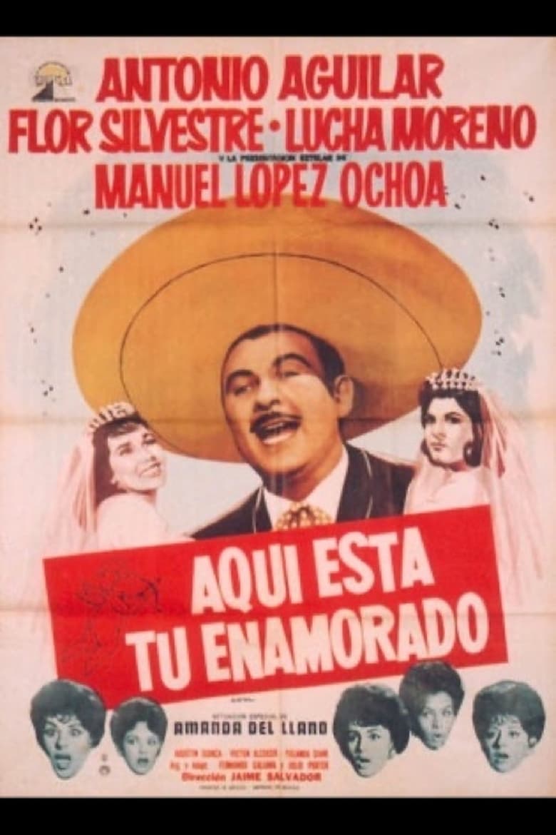 Poster of Aquí está tu enamorado