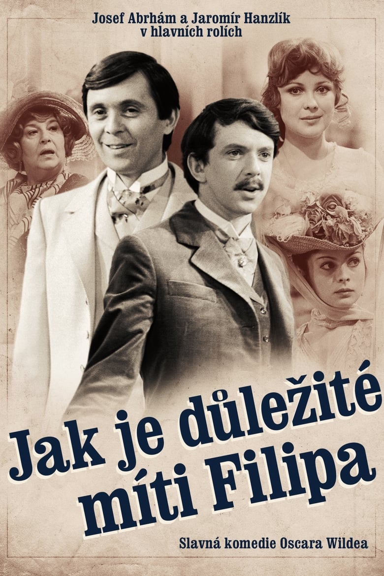 Poster of Jak je důležité míti Filipa