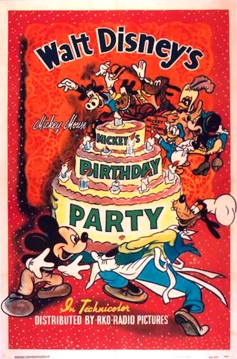 Poster of Mickey's Birthday Party