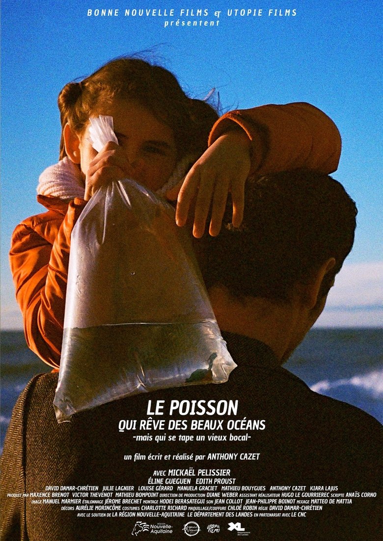 Poster of The Fish Who's Dreaming of Beautiful Oceans (but has to put up with an old bowl)