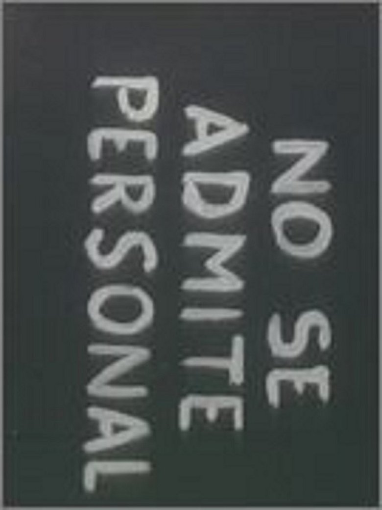Poster of No se Admite Personal
