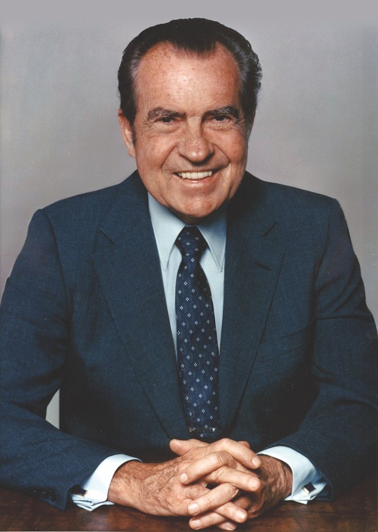Poster of Nixon in the Den