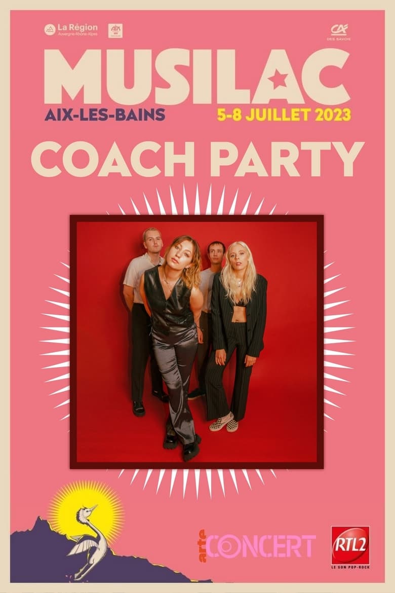 Poster of Coach Party - Musilac 2023