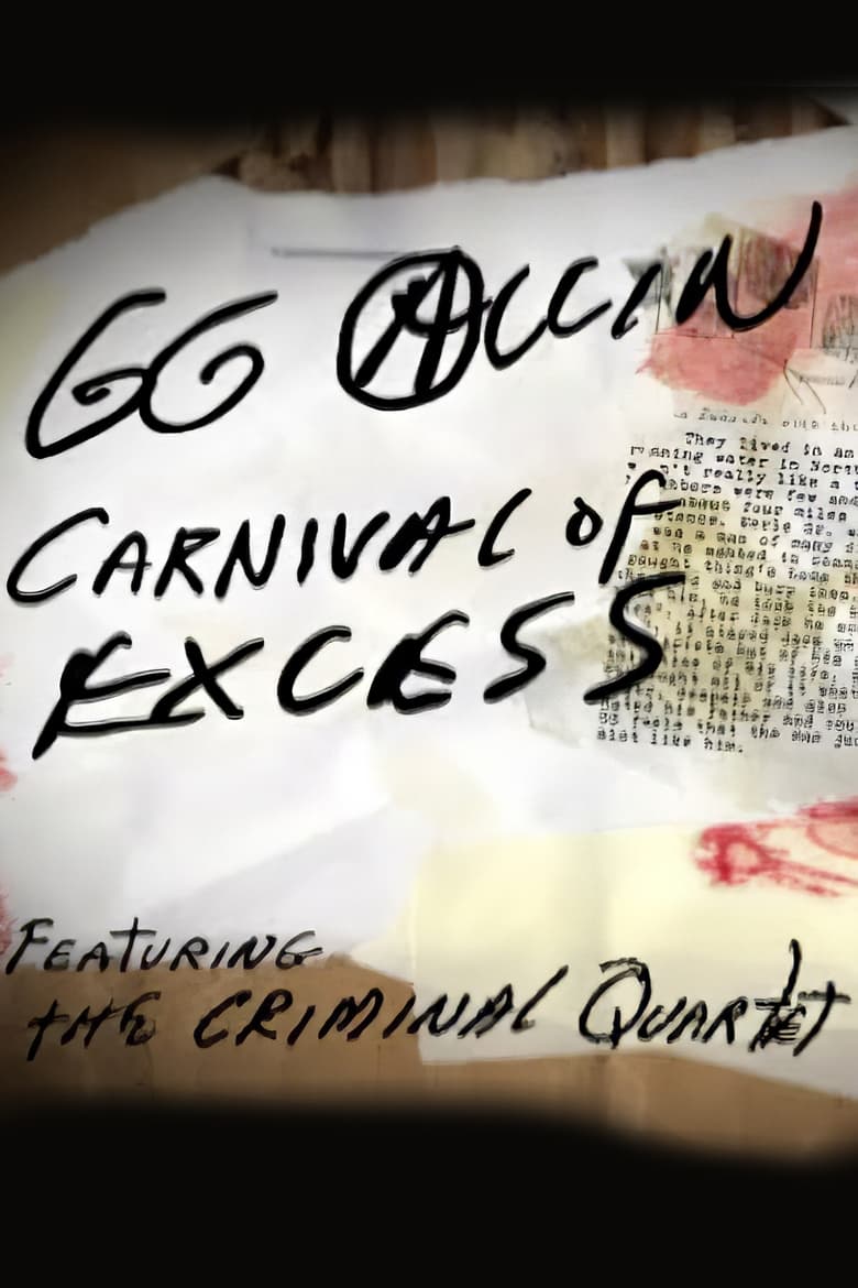 Poster of Carnival of Excess