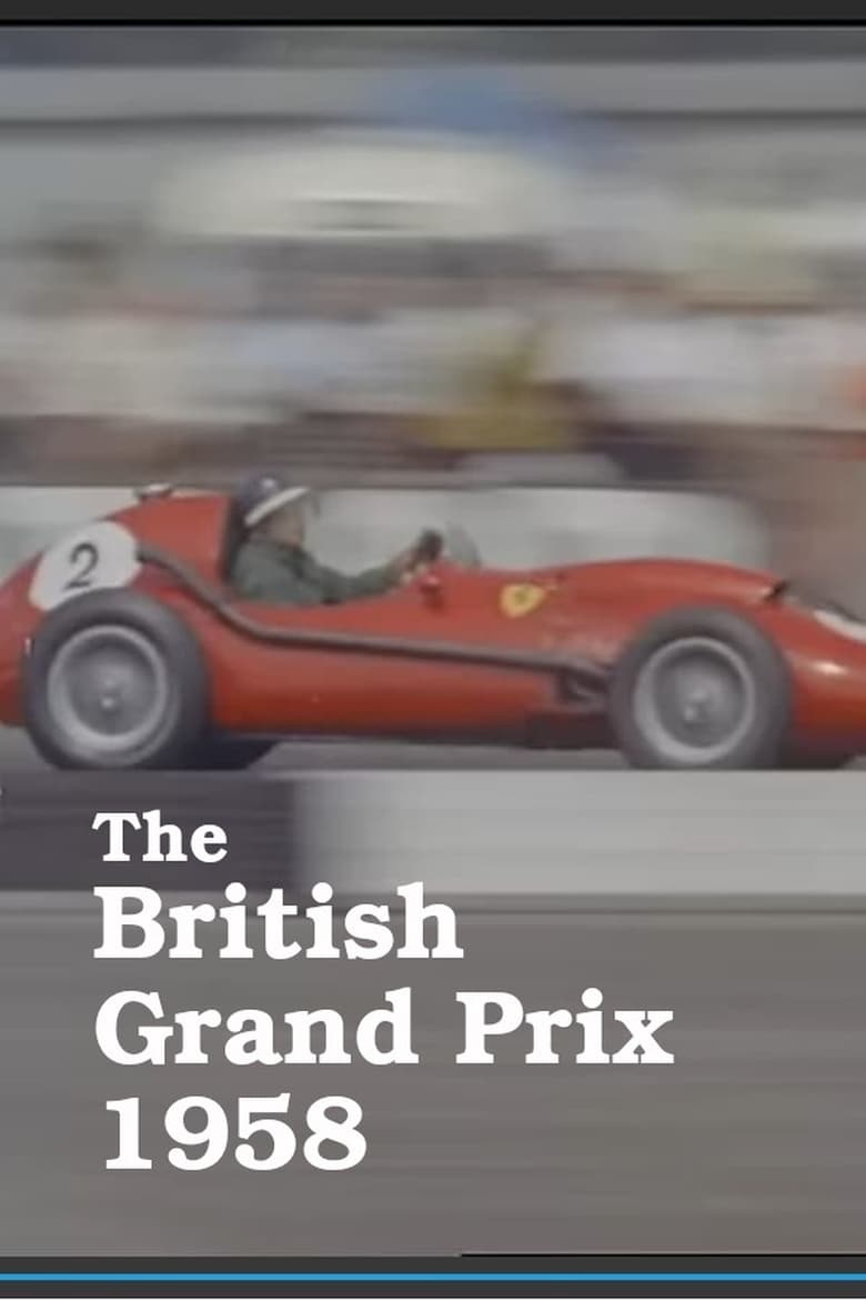 Poster of British Grand Prix 1958