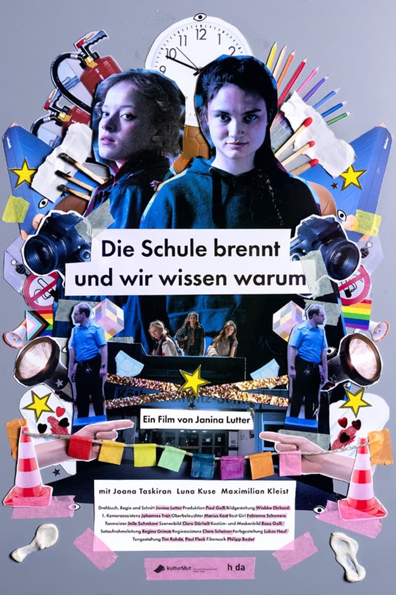 Poster of Die Schule brennt und wir wissen warum