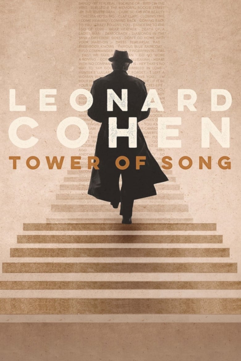 Poster of Tower of Song: A Memorial Tribute to Leonard Cohen