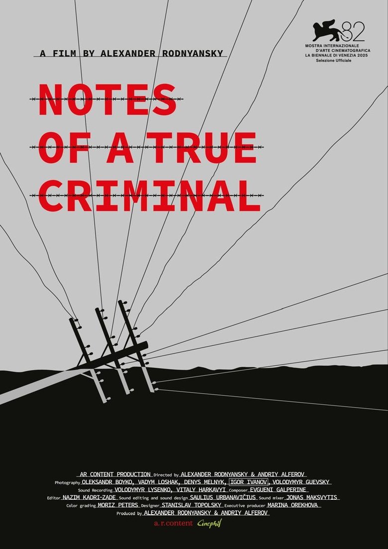 Poster of Notes of a True Criminal