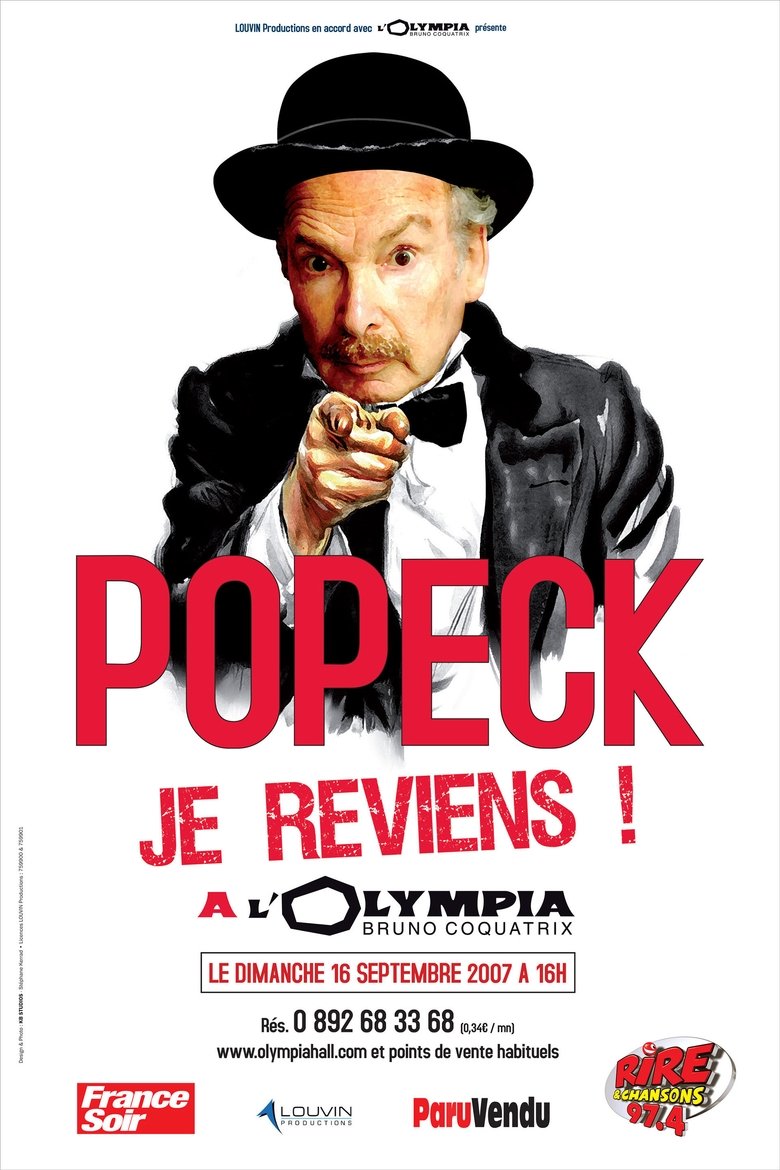 Poster of Popeck à l'Olympia