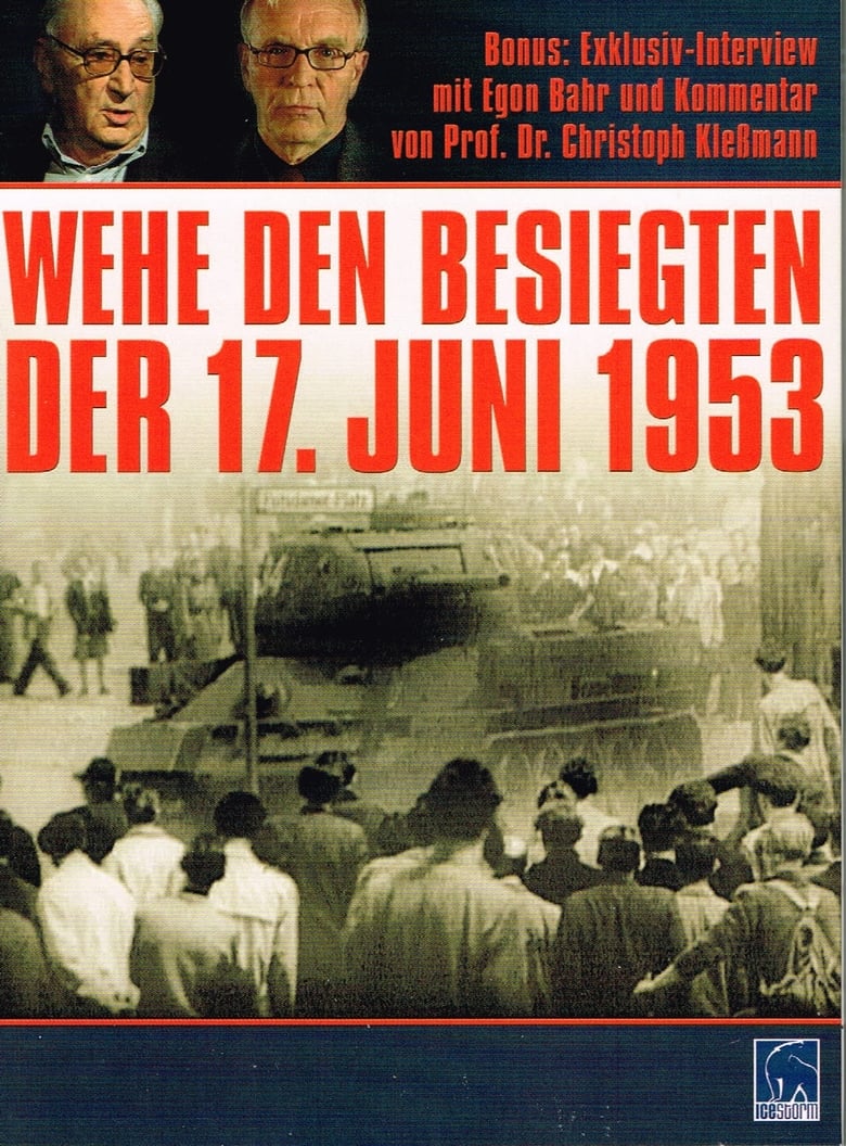 Poster of Woe to the Vanquished – The Workers’ Uprising, 17 June 1953