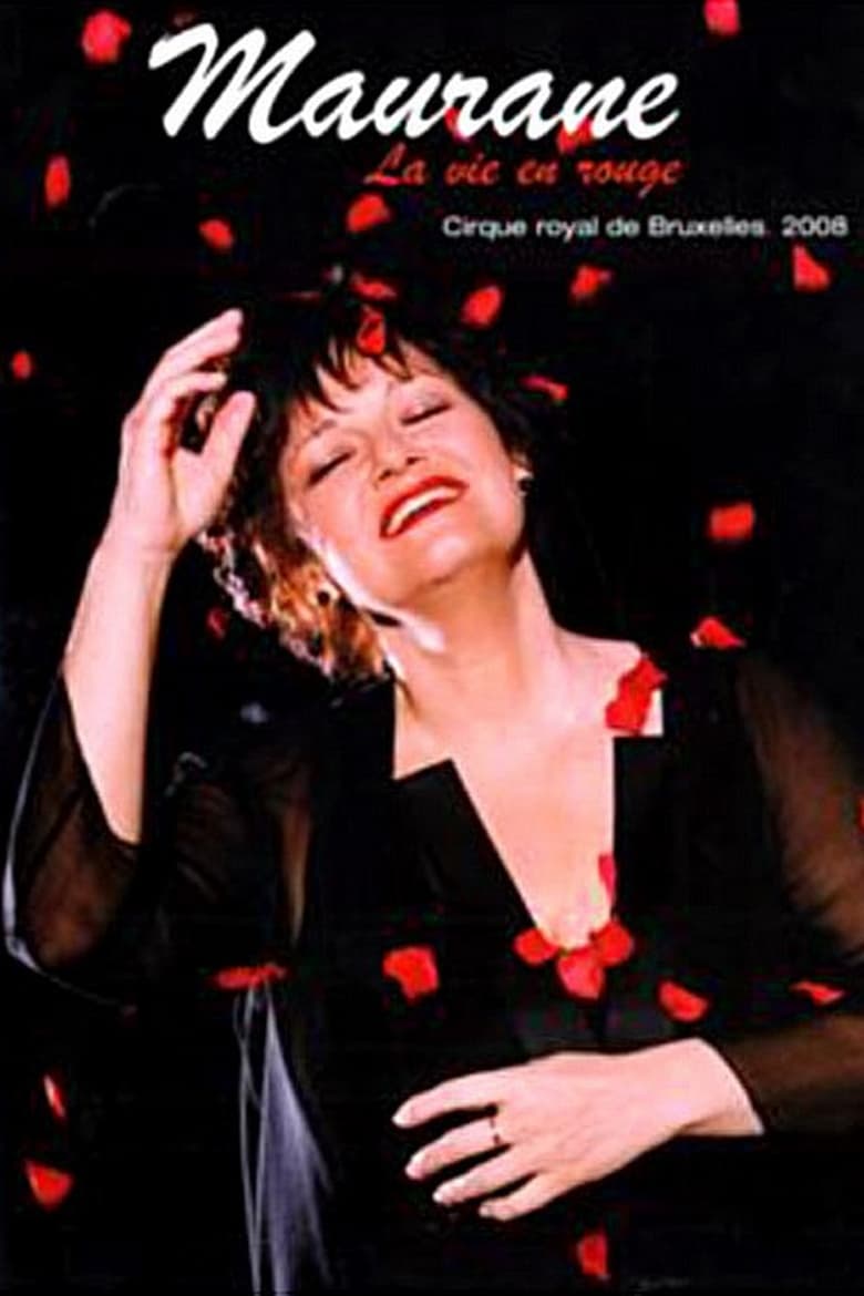 Poster of Maurane - La vie en rouge