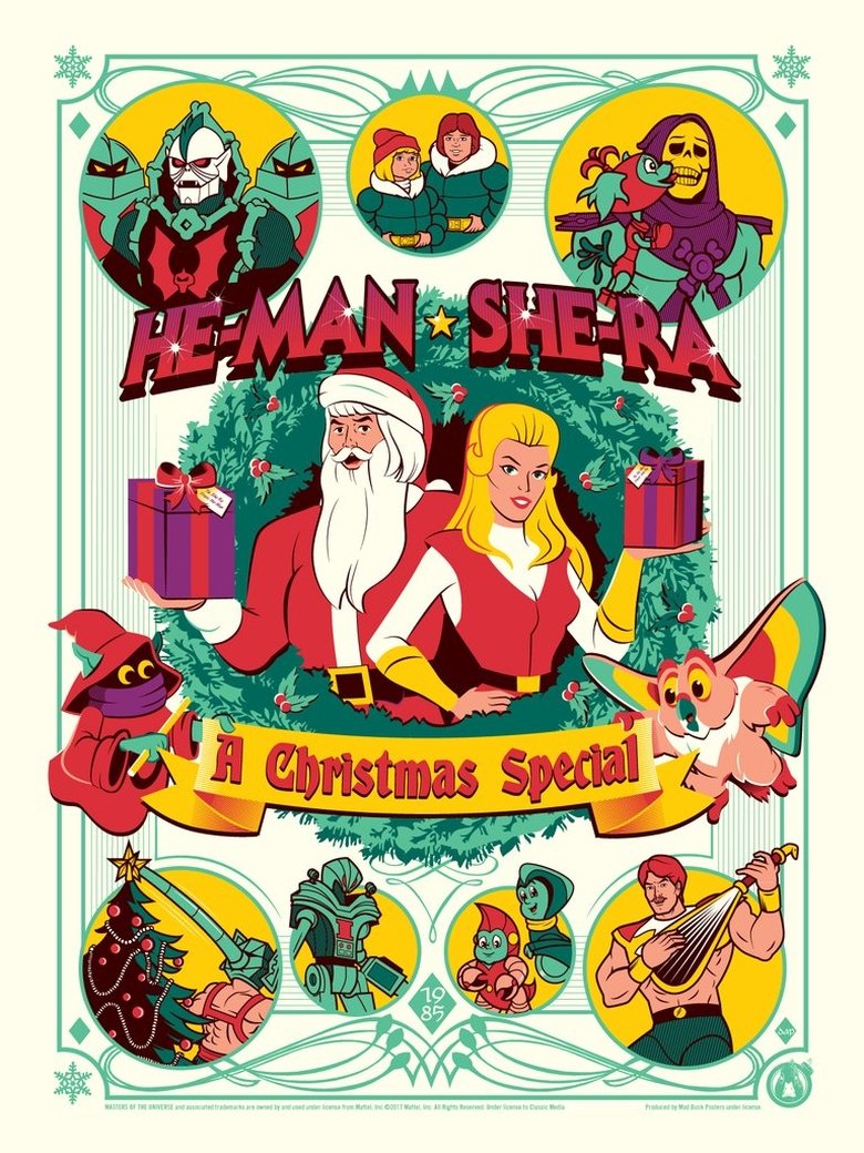 Poster of He-Man and She-Ra: A Christmas Special