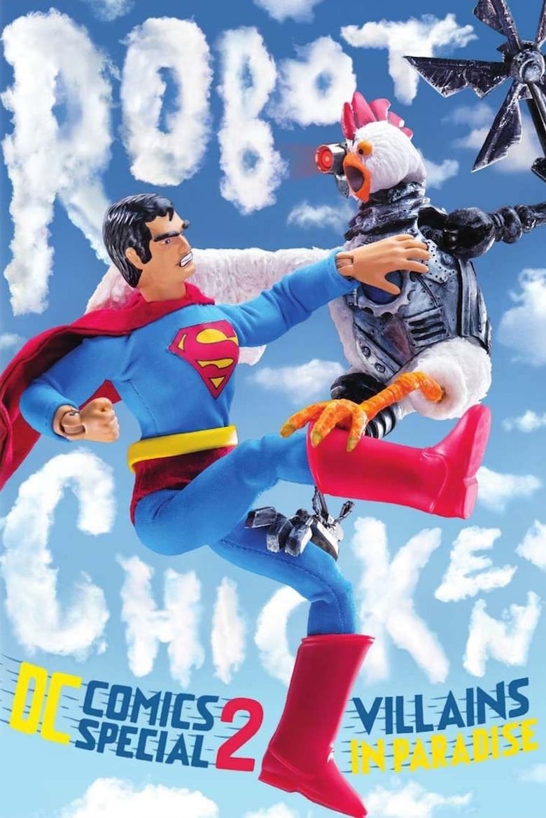 Poster of Robot Chicken DC Comics Special II: Villains in Paradise