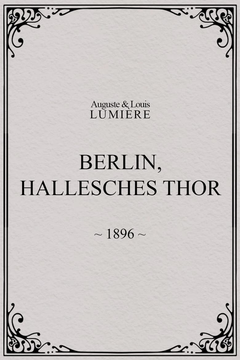 Poster of Berlin, Hallesches Thor