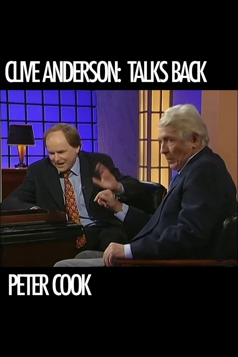 Poster of Clive Anderson Talks Back: Peter Cook