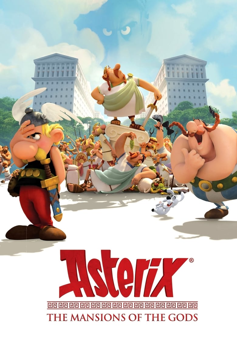 Poster of Asterix: The Mansions of the Gods